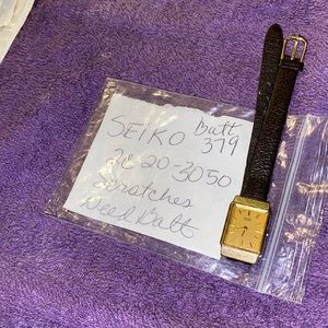 Vintage women’s seiko watch